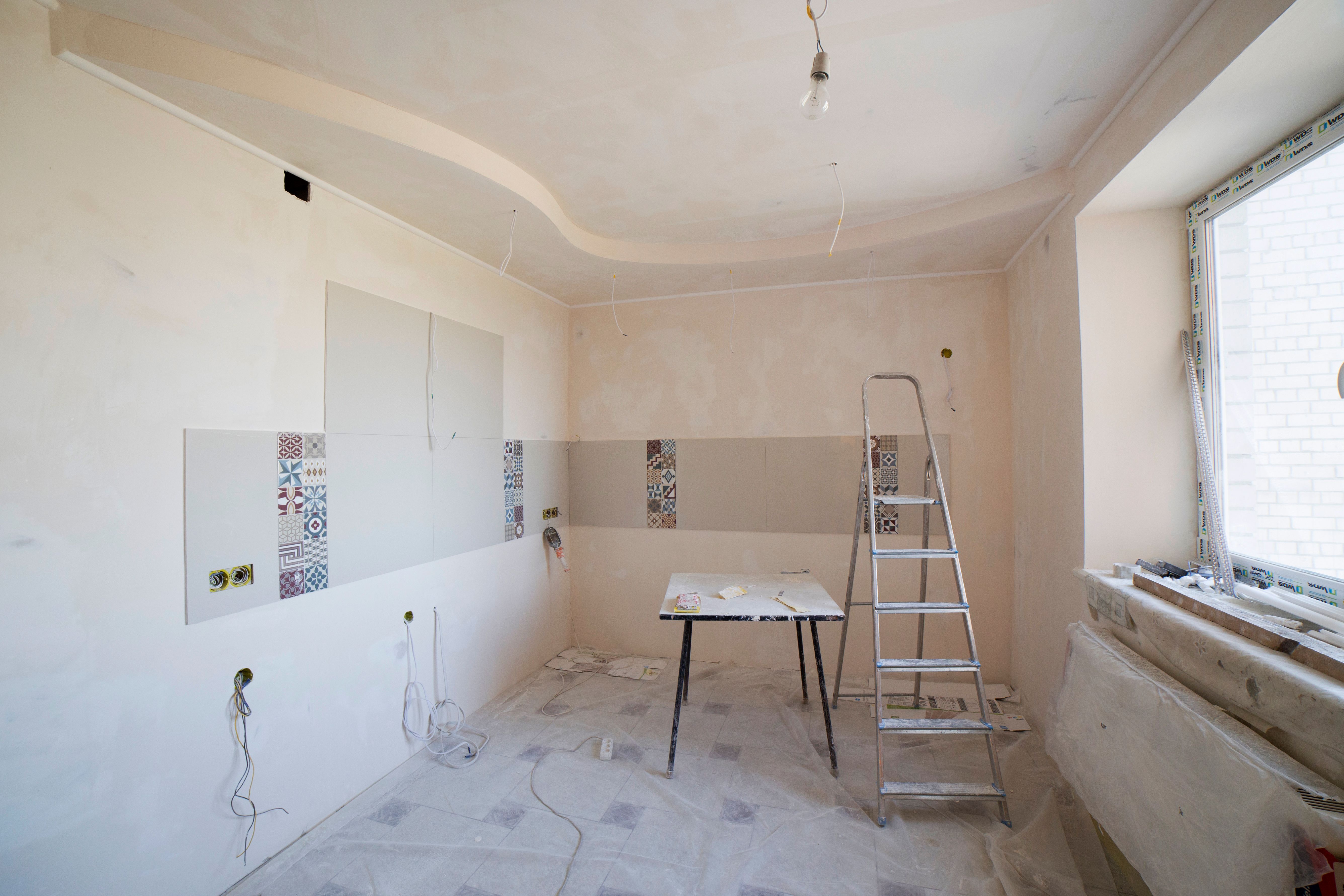 PVC ceiling installation