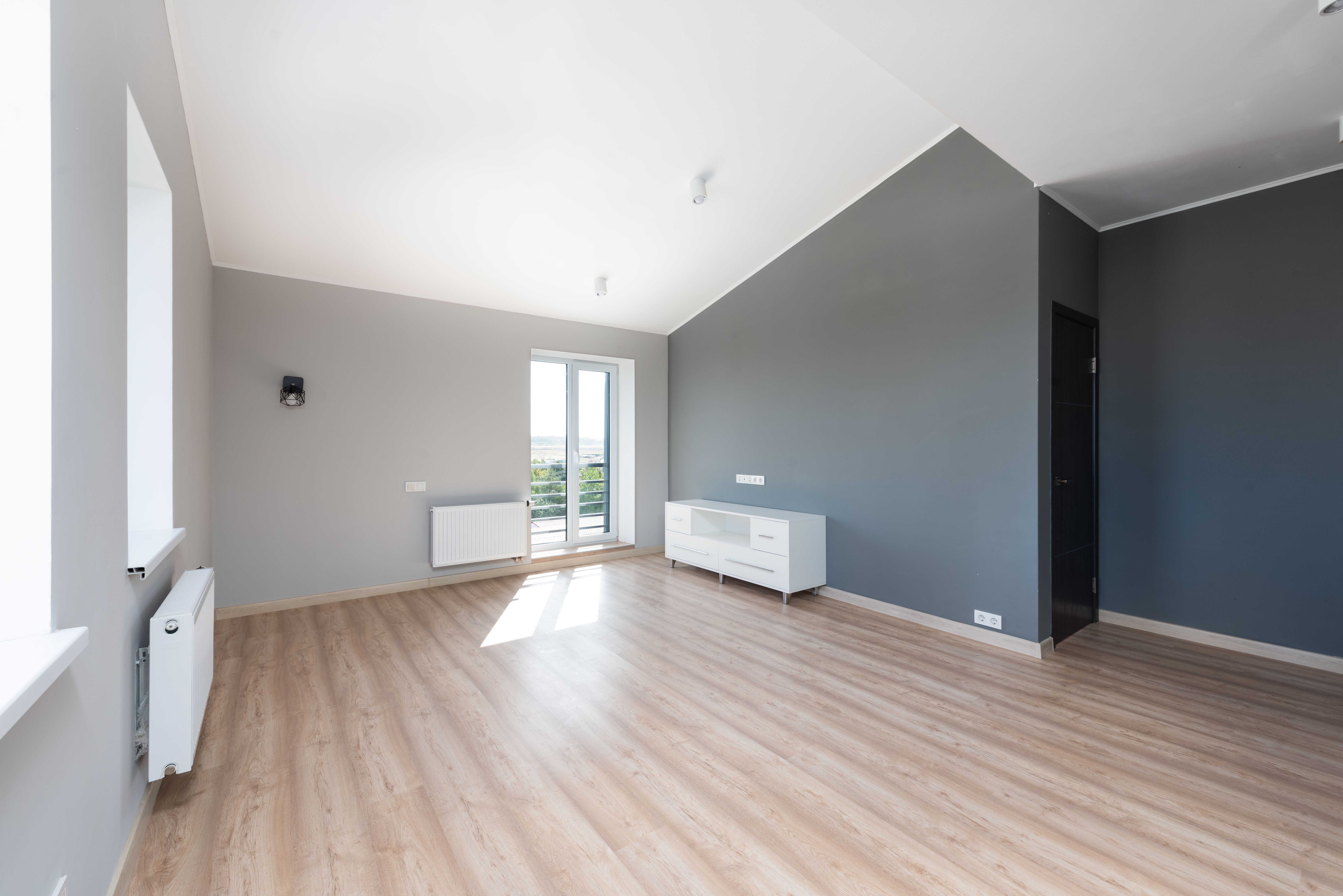 Clean renovated interior